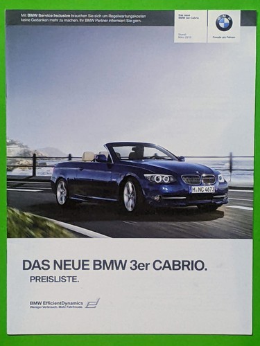 Bmw 3er cabrio 335i 330i - bmw,