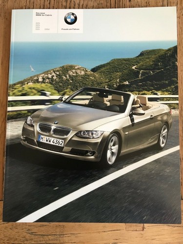 Prospekt brochure bmw - bmw, e93