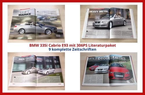 Bmw 335i cabrio - cabrio, 306ps